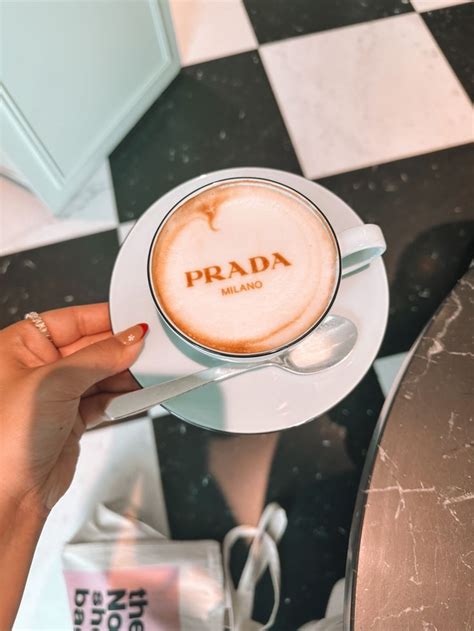 prada cappuccino|harrods coffee shop.